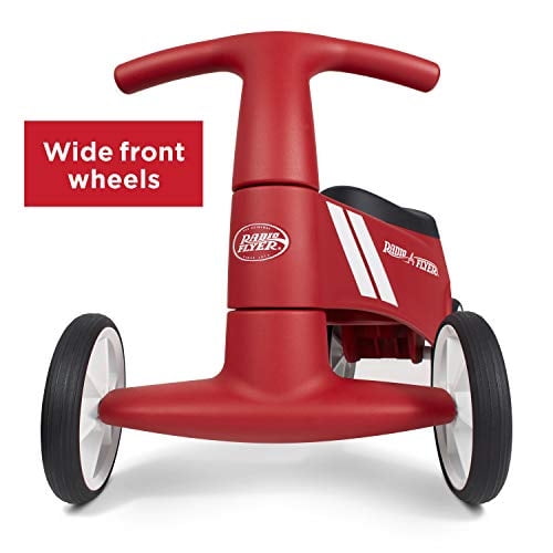 Radio Flyer Scoot sobre Sport, Ride Widdler en Toy, edades de 1 a 3 años, Rojo Radio Flyer Radio Flyer