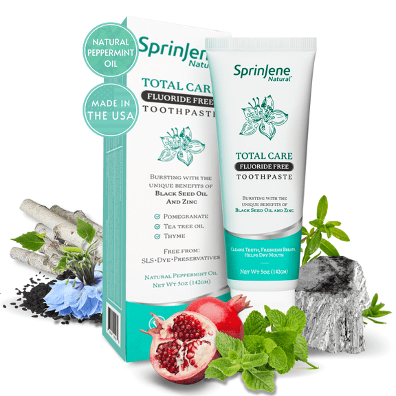 SprinJene Natural ® Total Care Fluoride Free Toothpaste