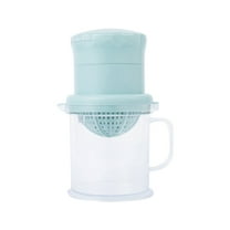 Manual Lemon And Citrus Juicer With Clamp, Built In Strainer And Measuring Cup For Easy Pulp Separation And Precise Juice Measurement