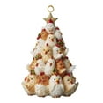 thumbnail image 2 of yulier Chicken Christmas Tree Ornaments, Cute Stacking Chicken Christmas Ornaments Christmas Tree Decorations 2D Flat Acrylic Hanging Pendant Holiday Party Xmas Gifts, 2 of 5
