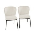 thumbnail image 3 of Kithkasa Dining Chair Set of 2,Modern Fabric Upholstered Dining Room Chair Kitchen Chairs with Wide Seat for Dining Room, Beige, 3 of 8