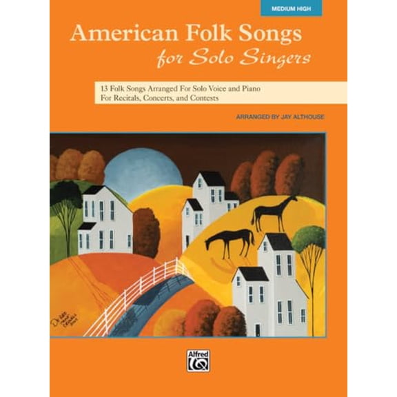 Pre-Owned American Folk Songs for Solo Singers: Medium High Voice