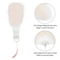 thumbnail image 3 of Uxcell Feather Hand Fan Champagne Vintage Folding Fan Feather Fan Handheld for Halloween Wedding Dancing Decoration, 3 of 7