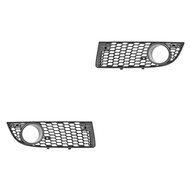 Par de Rejillas De Defensa TONG YANG para Volkswagen Jetta 2008 A 2015 C/Hoyo P/Faro