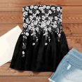 thumbnail image 5 of Women's Summer Tube Tops Casual Strapless Tops Loose Sleeveless Going Out Bandeau Tank Shirts, 5 of 5