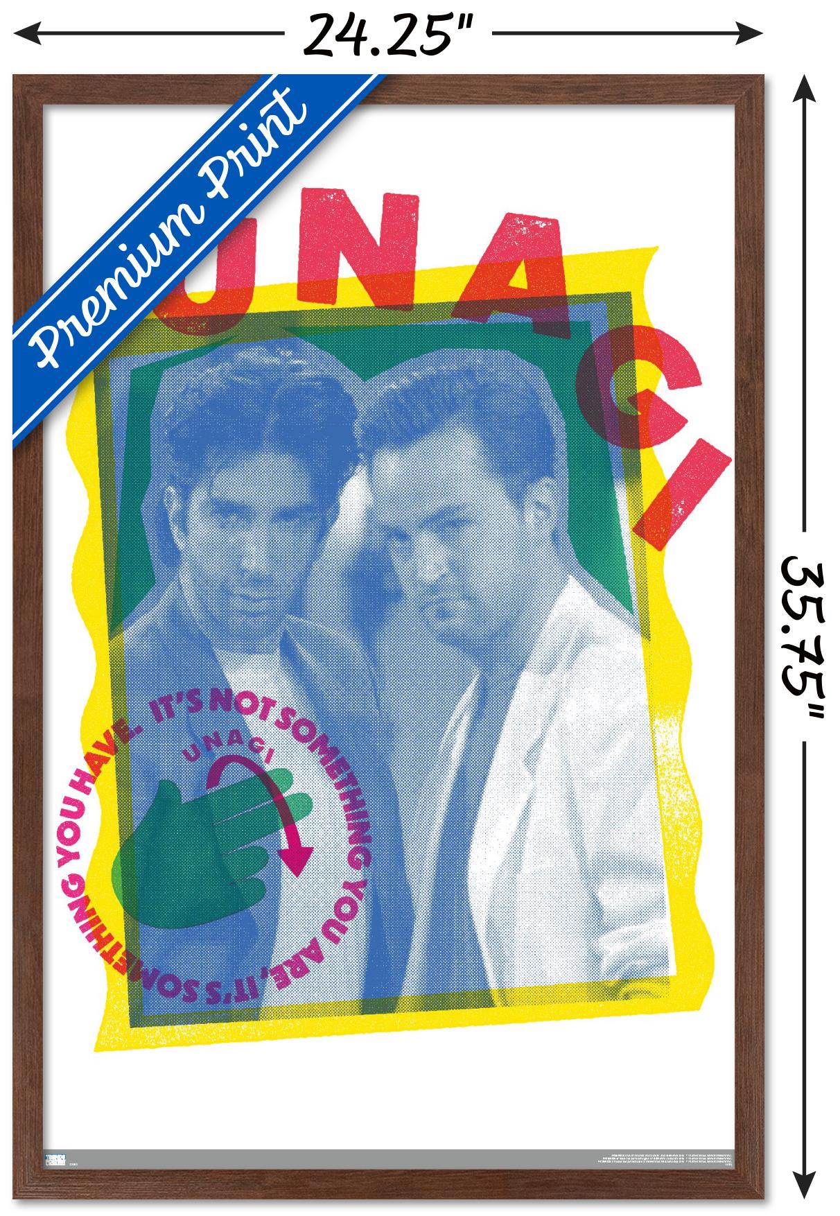 Friends - Unagi Wall Poster, 22.375" x 34" Framed