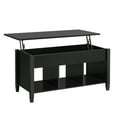 Alden Design 41" Lift Top Coffee Table with 3 Storage Compartments