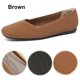 thumbnail image 5 of Zapatos Sin Cordones Planos Con Punta Cuadrada Punto para Mujer Antideslizantes Uso Diario, 5 of 9