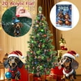thumbnail image 5 of Dachshund Advent Calendar 2025 Christmas Countdown Calendar with 24 Days 2D Acrylic Dachshund Hanging Ornaments for Xmas Tree Decorations and Holiday Home Decor Gifts for Dog Lovers, 5 of 8