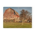 thumbnail image 3 of U R There Photography Marathon Road Red Rustic Farmhouse Tempered-Glass Cutting Board 8"x 11", 3 of 9