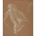 thumbnail image 3 of Sir Edward Coley Burne-Jones 20x23 Black Modern Framed Museum Art Print Titled - Flora, 3 of 5