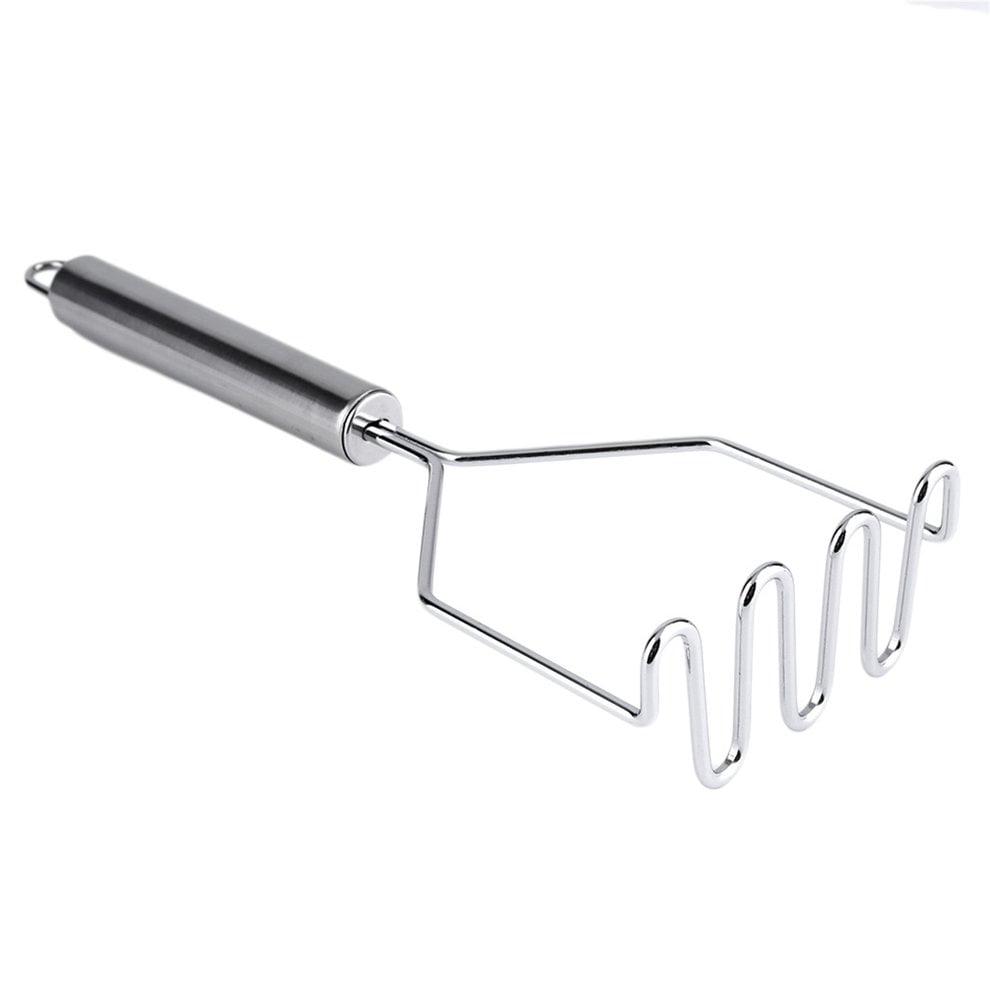 Kitchen Stainless Steel Potato Egg Masher Ricer Vegetable Fruit Crusher