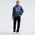 thumbnail image 3 of Fanatics Royal Buffalo Bills IconicFleece Flocked Hoodie, 3 of 7