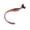 E, variant on Halloween Hair Clip Extensions 15.7in, Plastic Costume Accessory Prop, Secure Clip In Wig Extension for Cosplay Party Makeup Photo Shoot Dress Up(E)