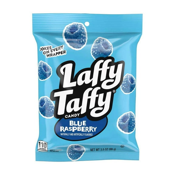 Laffy Taffy Blue Raspberry Mini Bars, 3.5 oz