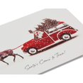 thumbnail image 3 of American Greetings Deluxe Boxed Christmas Cards, Deer Pulling Car (14-Count), 3 of 7