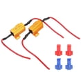 thumbnail image 1 of Décodeur LED, 2 Pcs Décodeur LED pour Voiture, Résistance en Fil, Résistance de Charge LED, Valeur Exceptionnelle, 1 of 11