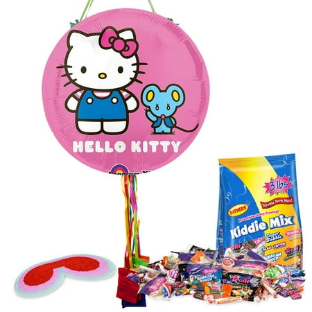  Hello  Kitty  Pull String Pinata Kit Party  Supplies  