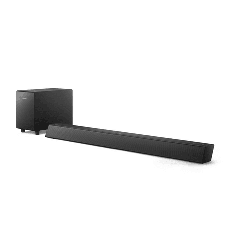 Restored Philips TAB5305/37 140W 2.1 Soundbar Speaker with Wireless Subwoofer (Refurbished)