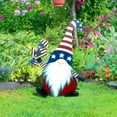 thumbnail image 5 of TOPRenddon 4th of July Decorations Outdoor – Patriotic Garden Gnome Stake for Yard, Porch & Balcony (Independence Day Red White Blue Weather-Resistant Iron Decor – Memorial Day Small Space Solution), 5 of 5