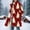 *Red 01, variant on Women's Christmas Plush Quilted Coat, Button Up Winter Loose Fit Long Sleeve Jacket Red 02,Womens Plus L