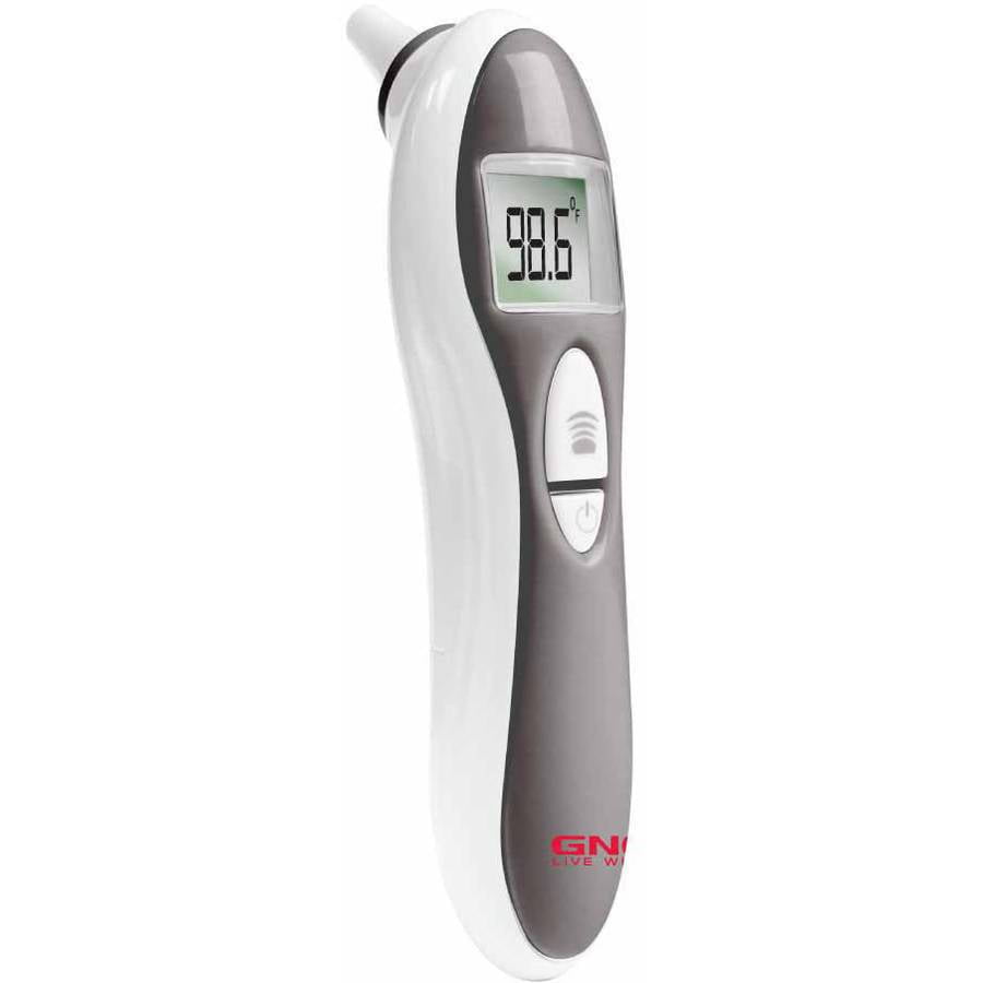 GNC GT6560 Bluetooth Thermometer, White and Grey