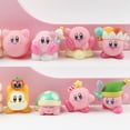 thumbnail image 3 of Figuras de acción de Star Kirby, juguetes con bolsa de almacenamiento de dibujos animados de Kirby, figura bonita de PVC, juguete de acción, bolsillo con cordón, 3 of 6