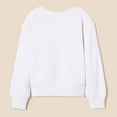thumbnail image 4 of Lmnyox Sweatshirts for Teen Girls Solid Fall Winter Long Sleeve Crew Neck Pullover Tops Kids Casual Shirts, 4 of 7