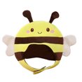 thumbnail image 1 of Visland Expression Short Type Yellow Show Hat Funny 3D Bee Cap Animal Plush Headgear Costume Accessories, 1 of 6