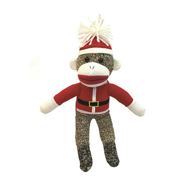 Christmas Sock Monkey Gift Stocking Stuffer 10.5