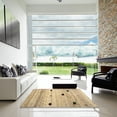 thumbnail image 7 of Ahgly Company Machine Washable Indoor Rectangle Contemporary Peru Brown Area Rugs, 2' x 4', 7 of 7