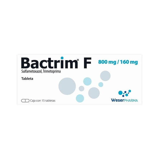 Bactrim F 800 mg/160 mg 15 tabletas