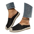 thumbnail image 3 of Women's School Canvas Flat Espadrilles Mesh Shoes, 3 of 9