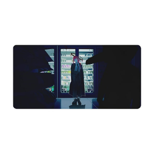 Anime Mouse Pad Large 15.7 X 31.5 In, Chainsaw Man Mouse Pad PC Mouse Pads with Premium-Textured Mousepad with Non-Slip Base