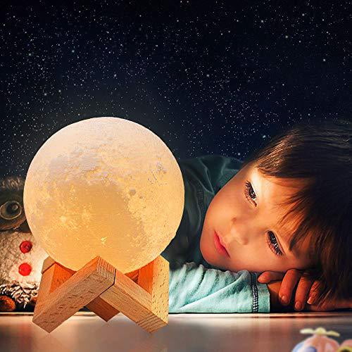 Jinsinto NSL Lighting 3D Moon Lamp 2023 Upgrade Moon Light 16