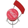 thumbnail image 5 of Coca-Cola Padded Bar Stool with Back, 5 of 6