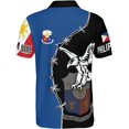 thumbnail image 3 of Lotusprinthandmade Personalized Name Philippines Flag Filipino Philippines Proud Nation Men Polo Shirt (Lightweight) S-5XL Multicolor (4XL), 3 of 7