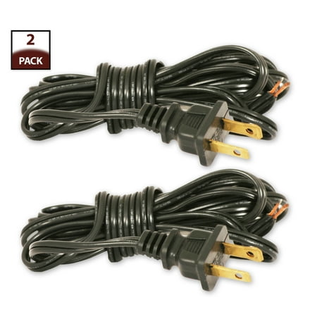 Royal Designs Black 12 Foot Replacement Lamp Cord With Molded Plug Royal Designs Black 12 Foot Replacement Lamp Cord With Molded Plug Spt 1