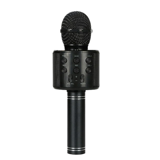 Micrófono inalámbrico, micrófono inalámbrico inalámbrico Interfaz de 3.5 mm WS858 para recolectario canto