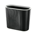 thumbnail image 2 of Waste Baskets Striped Wastebasket Home Bathroom Seamless Wastebasket Plastic Suitable For Home Kitchen Bathroom Garage Trash Can Kitchen Wastebaskets, 2 of 7