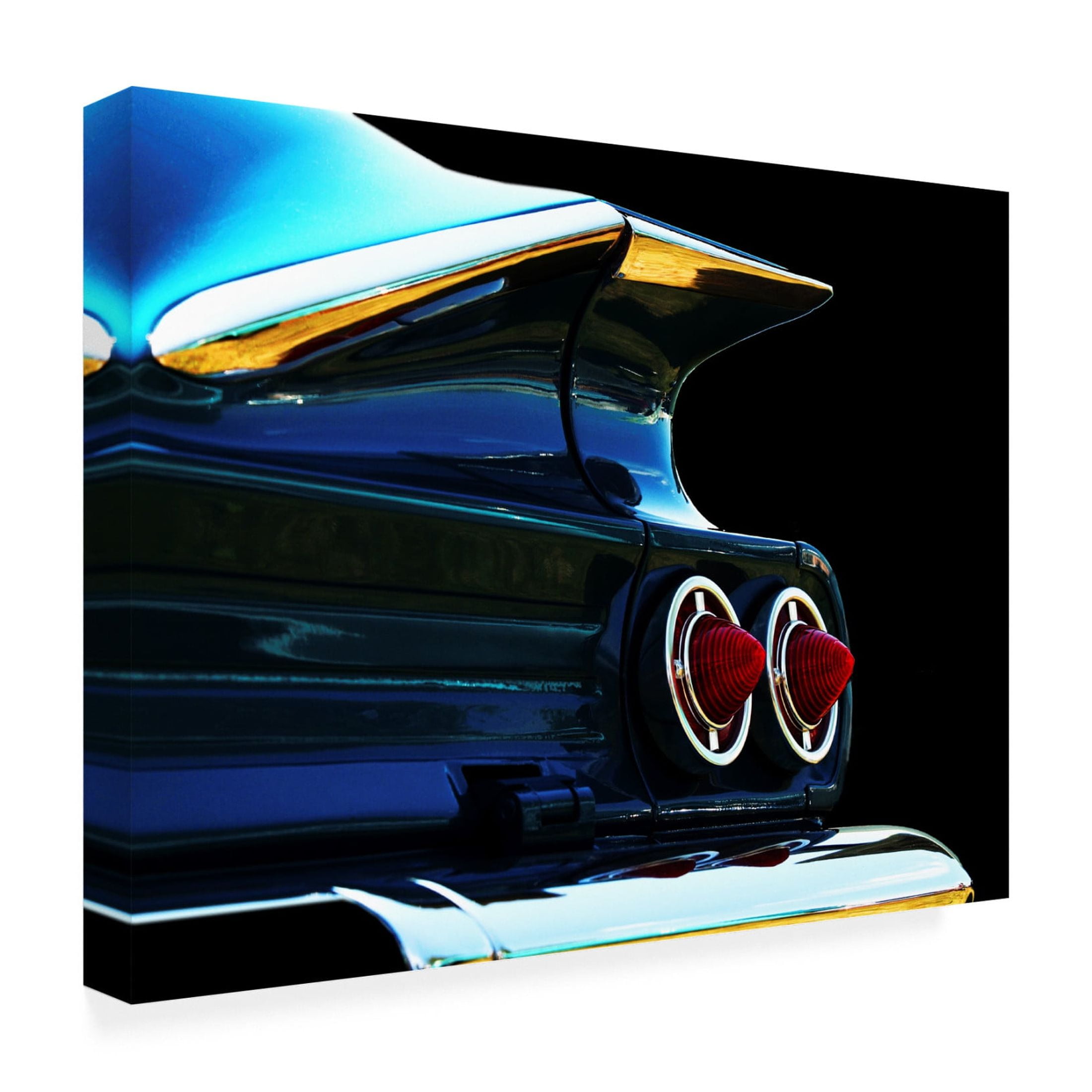 Canvas Wall Art - Clive Branson '60 Chevy El Camina 1-2 Truck' Wall Art for Living Room, Bedroom, or Office Décor by Trademark Fine Art - 19 x 14 Inches
