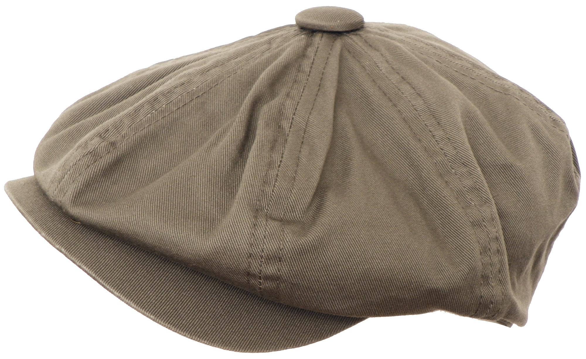 Washed Cotton Newsboy Hat Gatsby Cabbie 