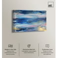 thumbnail image 2 of Calming Morning Sea Canvas Pastel Abstract Calming Wall Art by Art Remedy, Gallery Wrapped, 24" x 20", 2 of 7
