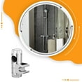 thumbnail image 4 of fastboy Rail Slider Holder Accessories ABS Punch-free Rack Tool Universal 25mm Bracket Household Bathroom, 4 of 6