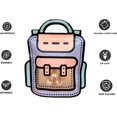 thumbnail image 3 of Party Gift Bags with Top Handle, Gift Bags with Stand Up Bottom, 20 Pack (Small, Medium, Large, Large), 3 of 5