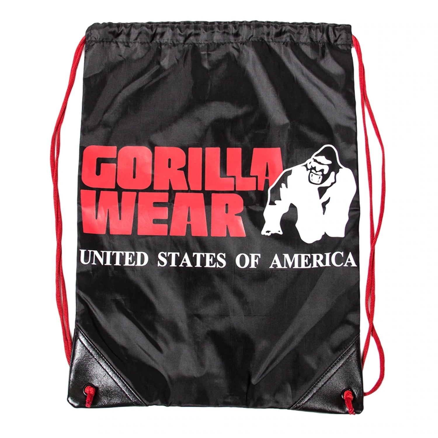 Gorilla Wear Drawstring Bag Black/Red 