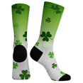 thumbnail image 4 of MEICHEN St. Patrick's Day Women's Themed Comfortable 3D Cute Printed Mid Calf Sports Socks Fashion Clothing Accessories for Women, 4 of 4