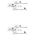 thumbnail image 3 of maskred Wall Decal Self-adhesive Scene Layout Window Adorn Living Room Adornments Home Decorations DIY English Sentence Sticker As shown 2Set, 3 of 6