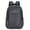 Dark Gray, variant on Fashion Travel Backpack , Large Capacity Solid Color Multipurpose Knapsack , Transparent PVC and Heavy Duty Hardware , Stadium Approved Event Access and Outdoor Gear Storage