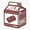 1pcs, variant on Chocolate Milk Er, Phone Decal Water Bottle Stickers Car Decals, Funny Birthday Gift